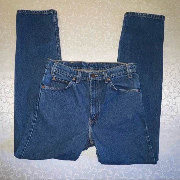 Levi 505 Regular Fit Classic Straight Leg Denim Jeans - Picture 10 of 16